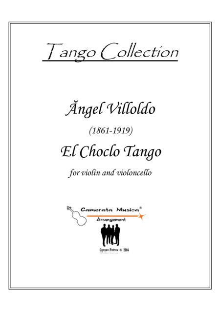 El Choclo Tango For Violin And Cello Duet Sheet Music