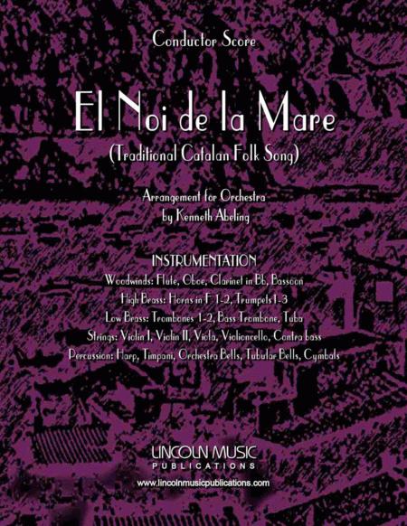 El Noi De La Mare For Orchestra Sheet Music