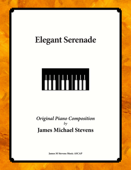 Free Sheet Music Elegant Serenade Romantic Piano