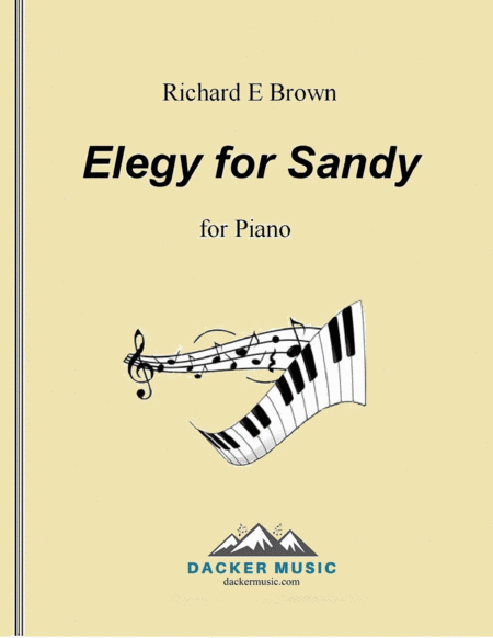 Free Sheet Music Elegy For Sandy