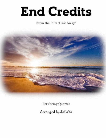 Free Sheet Music End Credits From Cast Away String Quartet