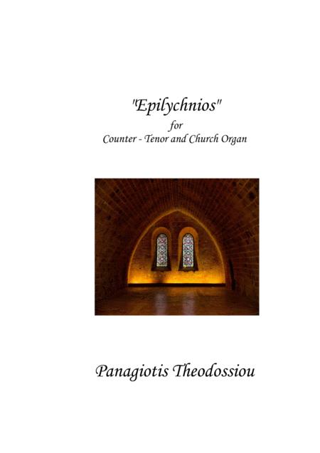 Epilychnios For Counter Tenor And Church Organ Sheet Music