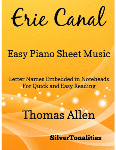 Erie Canal Easy Piano Sheet Music Sheet Music