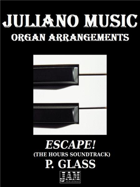 Escape P Glass Easy Organ Arrangement Sheet Music