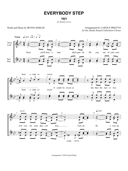 Everybody Step Sheet Music