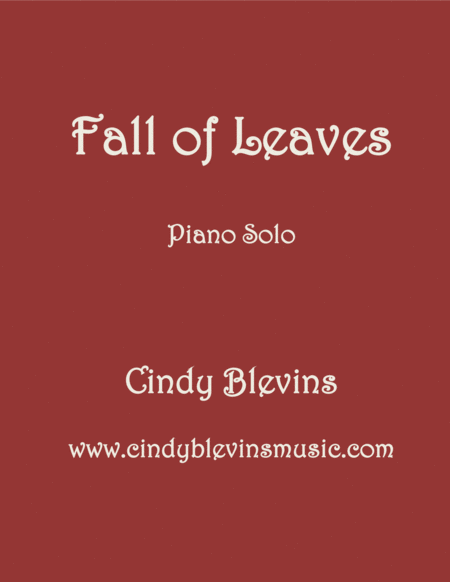 Fall Of Leaves Original Piano Solo From My Piano Book Piano Compendium Sheet Music