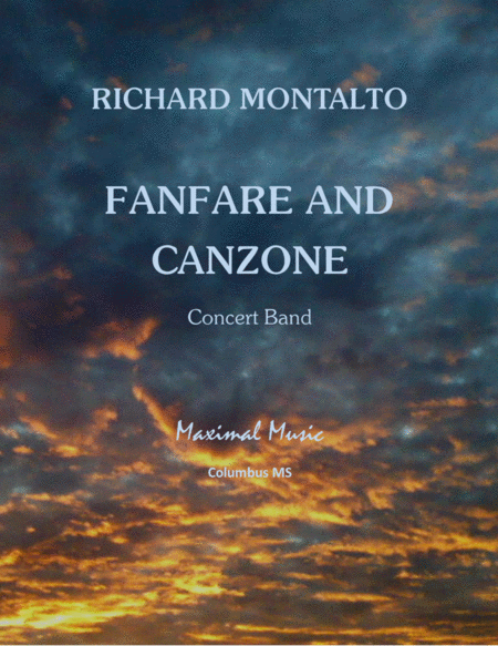Free Sheet Music Fanfare And Canzone