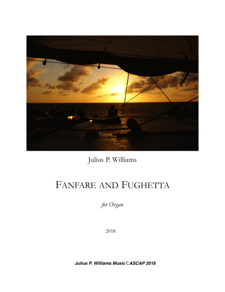 Free Sheet Music Fanfare And Fughetta