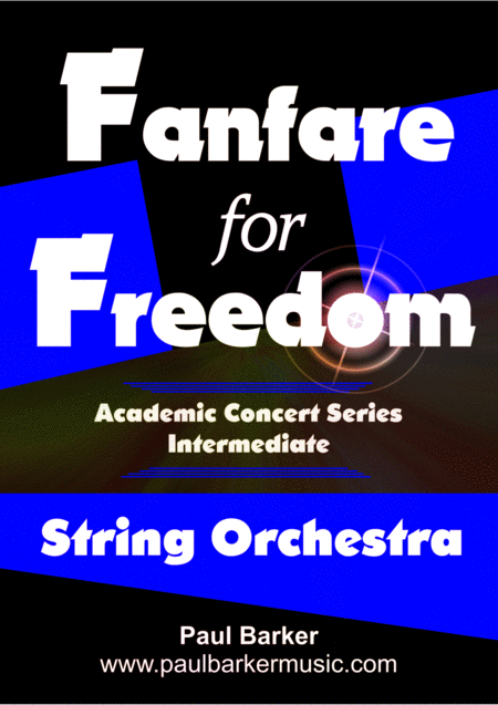 Fanfare For Freedom String Orchestral Version Score Parts Sheet Music