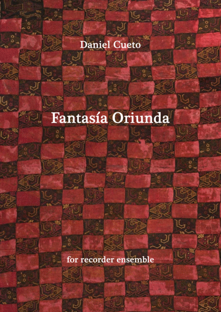 Free Sheet Music Fantasia Oriunda For Recorder Ensemble