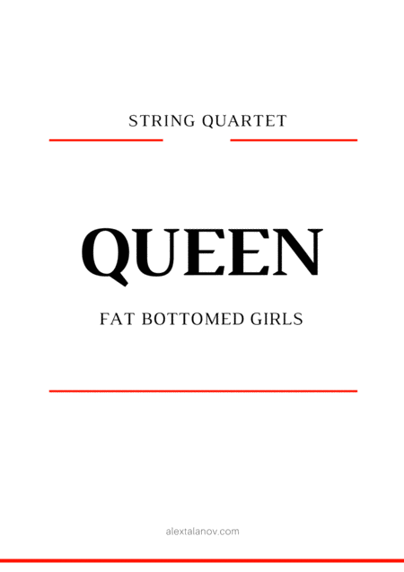 Fat Bottomed Girls Sheet Music