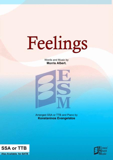 Free Sheet Music Feelings Ssa Or Ttb Piano