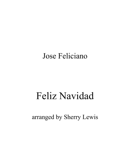 Feliz Navidad Woodwind Duo For Woodwind Duo Sheet Music