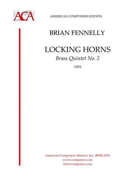 Fennelly Locking Horns Sheet Music