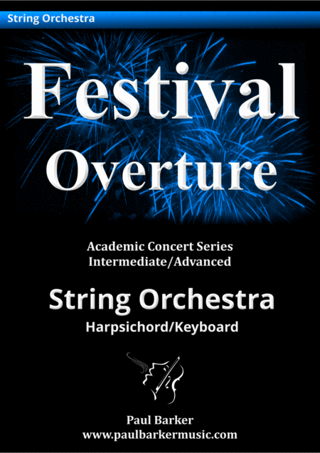 Free Sheet Music Festival Overture Score Parts