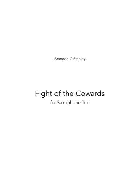 Fight Of The Cowards Sheet Music