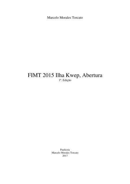 Fimt 2015 Ilha Kwep Abertura Sheet Music