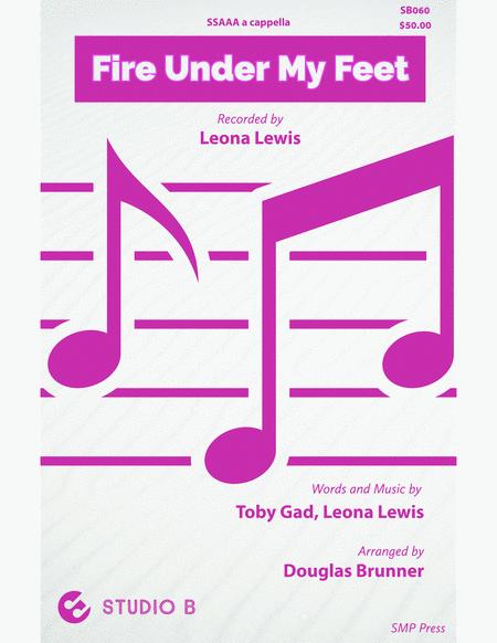 Free Sheet Music Fire Under My Feet