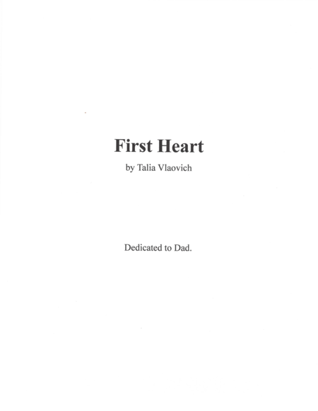 First Heart Sheet Music