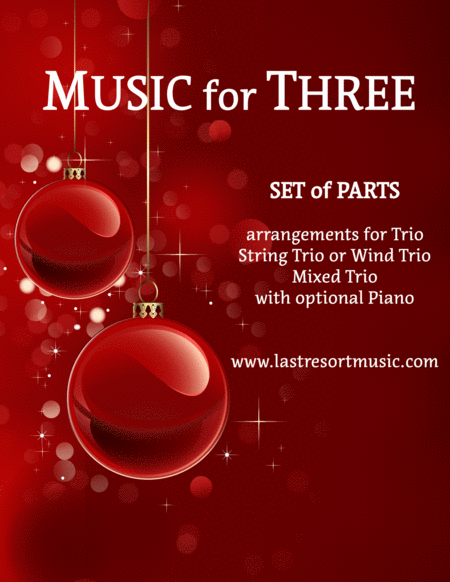 Free Sheet Music First Noel The For Woodwind Trio Or Clarinet Trio