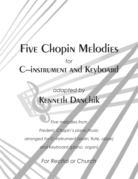 Free Sheet Music Five Chopin Melodies