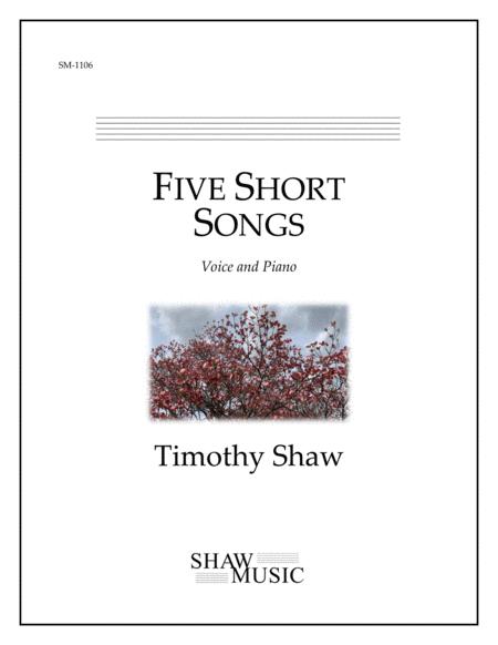 Five Short Songs Sheet Music