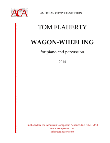 Free Sheet Music Flaherty Wagon Wheeling