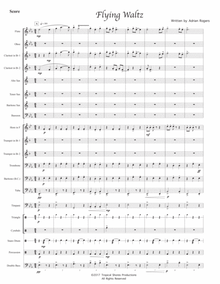 Flying Waltz Sheet Music