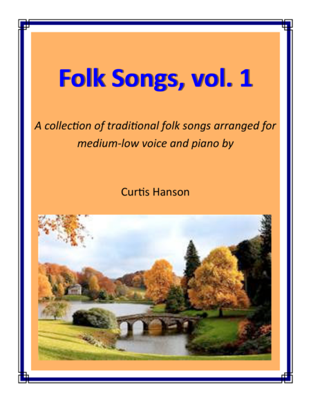 Free Sheet Music Folk Songs Vol 1 Ml