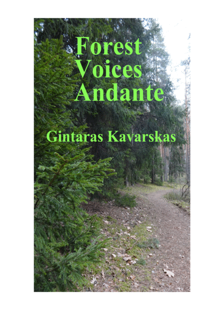 Forest Voices Andante Sheet Music