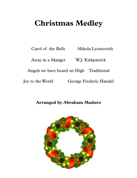 Free Sheet Music Four Christmas Songs For String Quartet