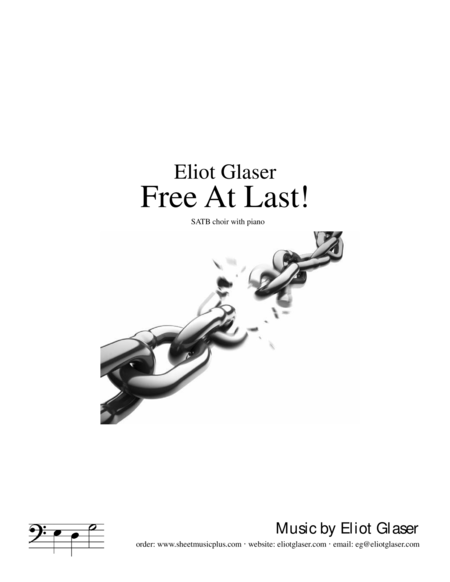 Free At Last Sheet Music