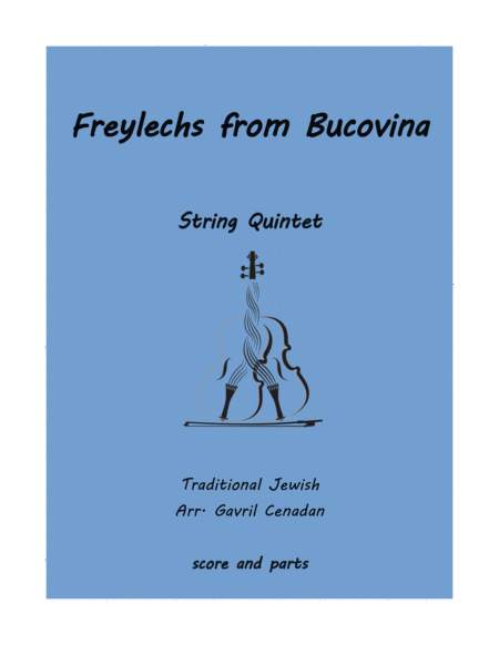 Free Sheet Music Freylechs From Bucovina