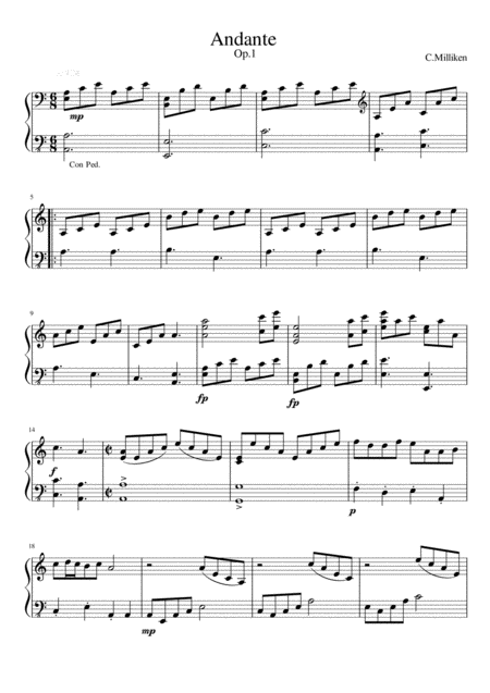 Fugue 18 From Well Tempered Clavier Book 2 Double Reed Quartet Sheet Music