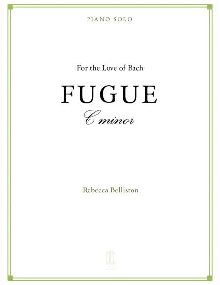 Free Sheet Music Fugue In C Minor Piano Solo