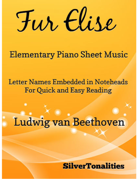 Free Sheet Music Fur Elise Elementary Piano Sheet Music