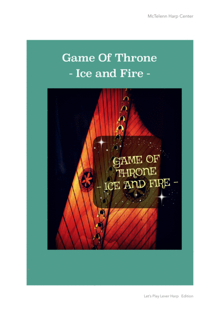 Game Of Throne Ice Fire For Lever Harp By Eve Mctelenn Only Score Sheet Music