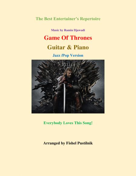 Free Sheet Music Game Of Thrones For Guitar And Piano