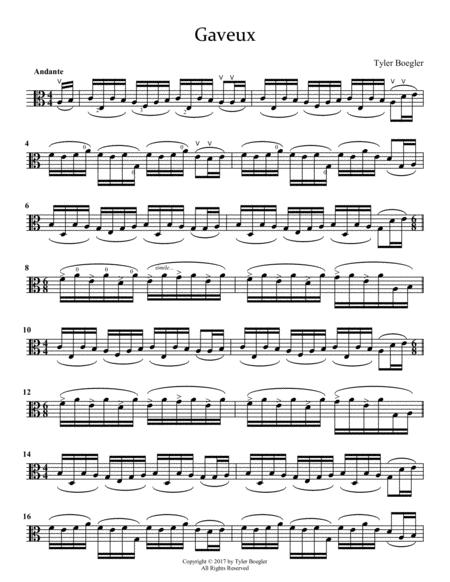 Free Sheet Music Gaveux A Mispronunciation Of Gavotte