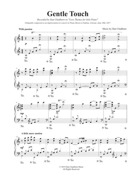 Gentle Touch Sheet Music