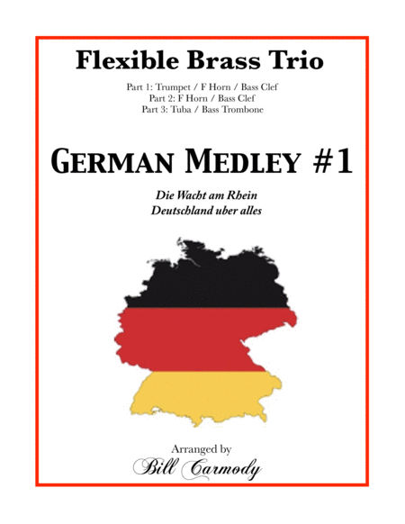 Free Sheet Music German Medley 1