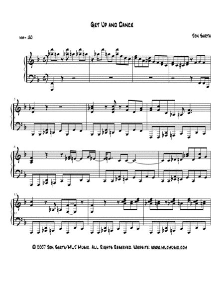 Get Up And Dance Sheet Music