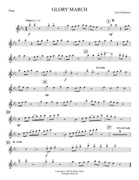 Glory March Sheet Music