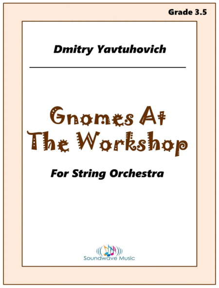 Gnomes At The Workshop Sheet Music