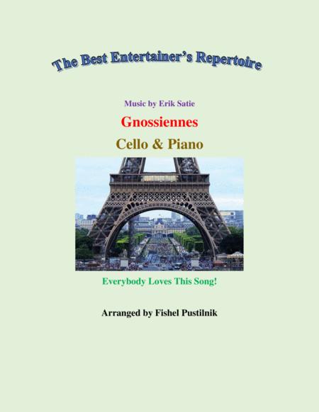 Free Sheet Music Gnossiennes For Cello And Piano Jazz Pop Version Video
