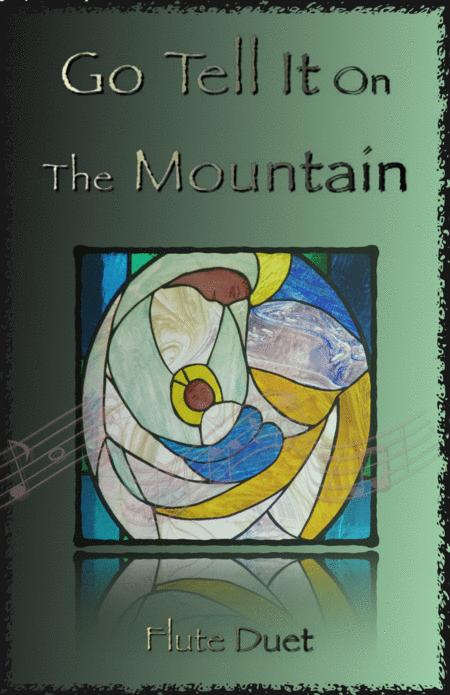 Free Sheet Music Go Tell It On The Mountain Gospel Song For Flute Duet