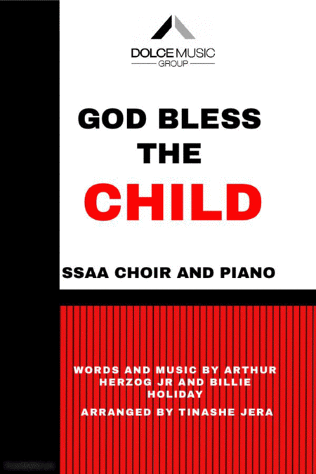 God Bless The Child Ssaa Sheet Music