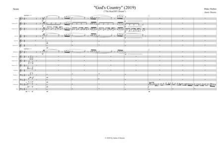 Free Sheet Music God Country By Blake Shelton