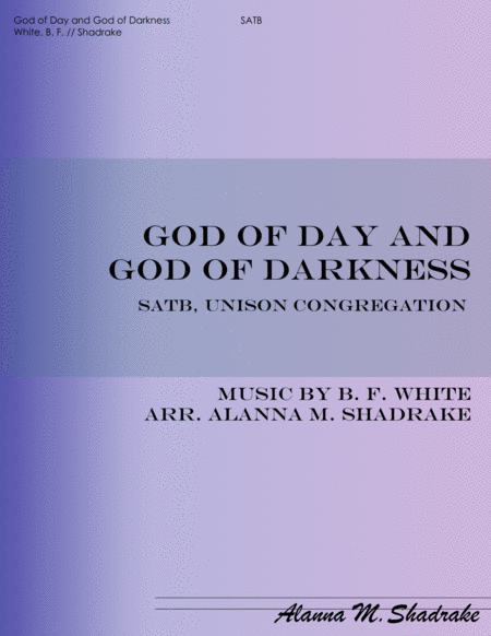 God Of Day And God Of Darkness Sheet Music