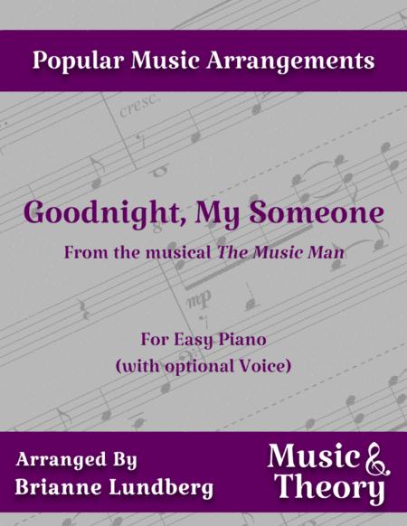 Goodnight My Someone The Music Man Sheet Music